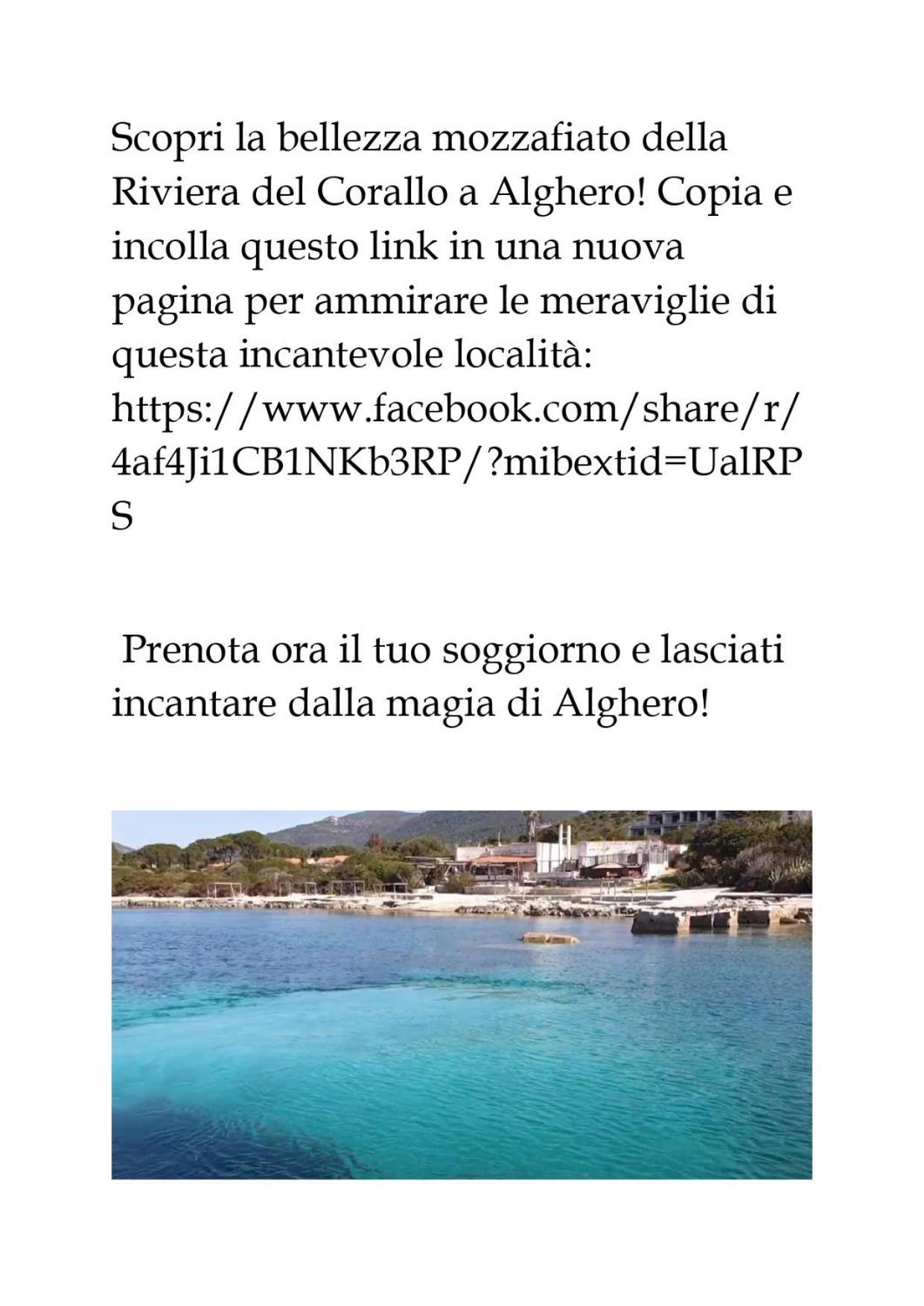S'Aneddu E Oro Appartement Alghero Buitenkant foto